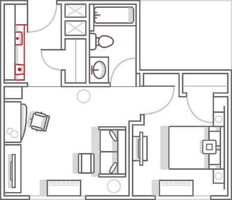 suite room plan